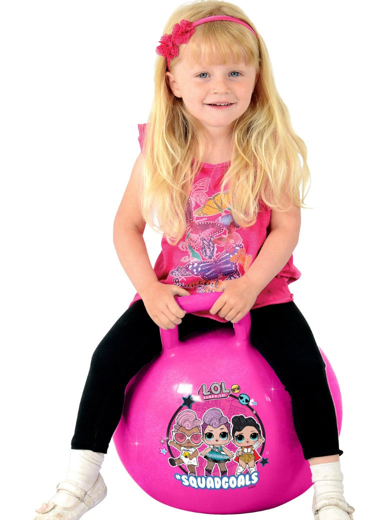 Se Hoppebold med håndtag, L.O.L. Surprise ✔ Kæmpe udvalg i MV Sports ✔ Hurtig levering: 1 - 2 Hverdage samt billig fragt - Varenummer: MMA-17607015 og barcode / Ean: &