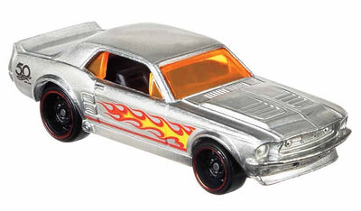 Se Hot Wheels 50TH Zamac Flames - '67 FORD MUSTANG COUPE ❤ Stort online udvalg i Mattel ❤ Hurtig levering: 1 - 2 Hverdage samt billig fragt ❤ Varenummer: MMA-197085 og barcode / Ean: '887961631463 på lager - Udsalg på Biler, Øvrige Spar op til 54% - Over 324 kendte brands på udsalg