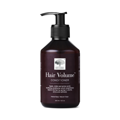 Stort online udvalg i New Nordic Hair Volume Balsam 250 ml ❤ New Nordic ❤ Hurtig levering: 1 - 2 Hverdage og gratis fragt v/køb over 295 kr. GLS til pakkeshop ❤ Varenummer: HG-45910 og barcode / Ean: 5021807459100 på lager - Kæmpe udvalg i Personlig pleje - Over 454 design brands på udsalg