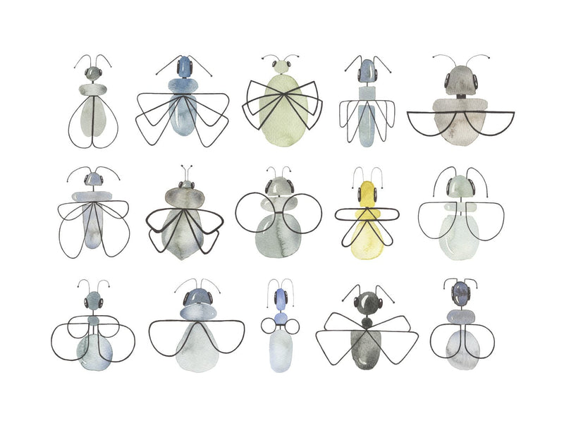 Se Insecta af Lise S gaard ❤ Stort online udvalg i Lise S gaard ❤ Hurtig levering: 1 - 2 Hverdage samt billig fragt ❤ Varenummer: ILL-13235 og barcode / Ean: på lager - Udsalg på Illux Art shop - Kids Art - Lise S gaard - Lise S gaard - Illustration - Dyr Spar op til 59% - Over 434 design brands på udsalg
