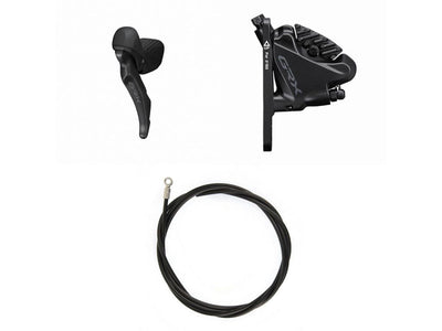 Se Shimano GRX - Skifte og bremsegrebssæt - BR-RX400/ST-RX610 - Venstre/For - Hydraulisk - Sort ❤ Kæmpe udvalg i Shimano ❤ Hurtig levering: 1 - 2 Hverdage samt billig fragt - Varenummer: CKP-4550170819194 og barcode / Ean: '4550170819194 på lager - tilbud på Gearvælger & drejegreb Spar op til 56% - Over 312 design brands på tilbud
