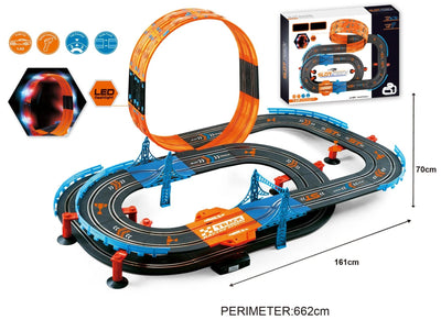 Se JJ Slot LED Racerbane 662cm 1:43 ✔ Kæmpe udvalg i  JJ Slot ✔ Hurtig levering: 1 - 2 Hverdage samt billig fragt - Varenummer: MMA-14336 og barcode / Ean: '5712548143365 på lager - Udsalg på Racerbaner Spar op til 65% - Over 434 design mærker på udsalg