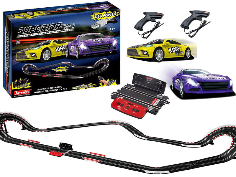 Se Joysway Superior 551 Racerbane 1:43, USB ✔ Kæmpe udvalg i  Joysway ✔ Hurtig levering: 1 - 2 Hverdage samt billig fragt - Varenummer: MMA-14408 og barcode / Ean: &