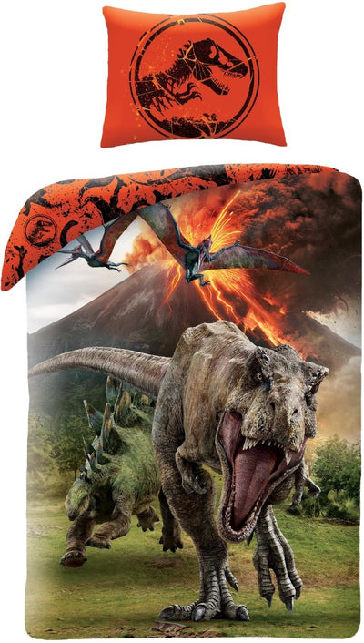 Se Jurassic World Sengetøj 2i1 Design - 100 Procent Bomuld ✔ Kæmpe udvalg i  mmaction ✔ Hurtig levering: 1 - 2 Hverdage samt billig fragt - Varenummer: MMA-2001022 og barcode / Ean: '5902729041881 på lager - Udsalg på Dinosaur og Drager Sengetøj Spar op til 62% - Over 785 kendte brands på udsalg