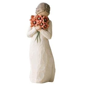 Willow Tree Surrounded By Love H. 13 cm - Køb online nu