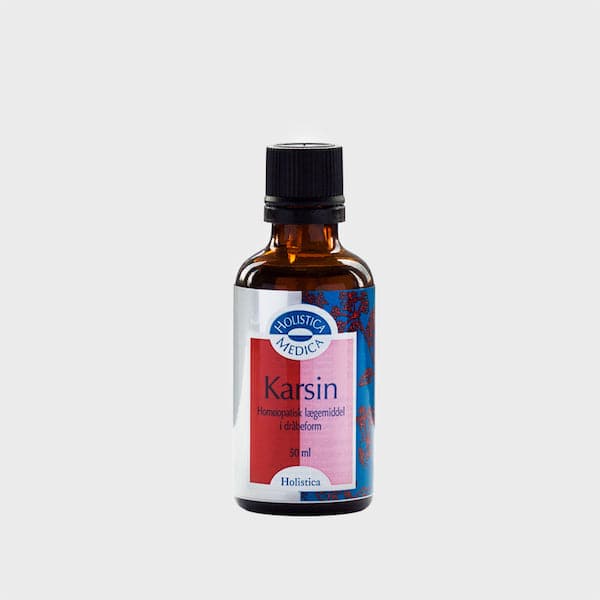 Stort online udvalg i Holistica-Medica Karsin 50 ml. ❤ Holistica-Medica ❤ Hurtig levering: 1 - 2 Hverdage og gratis fragt v/køb over 295 kr. GLS til pakkeshop ❤ Varenummer: HG-8814 og barcode / Ean: 5706059000026 på lager - Kæmpe udvalg i Sundhed - Over 424 kendte brands på udsalg