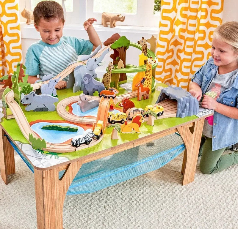 Se Kidkraft  Adventure Tracks Saferi Tog legebord m/tilbehør ✔ Kæmpe udvalg i  Kidkraft ✔ Hurtig levering: 1 - 2 Hverdage samt billig fragt - Varenummer: MMA-16320172 og barcode / Ean: &