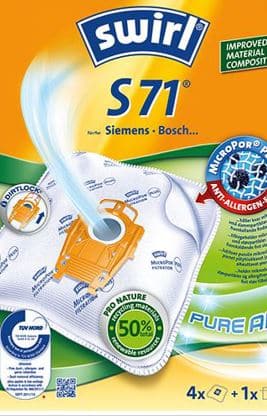 Swirl Støvsugerposer S71 Siemens - Bosch