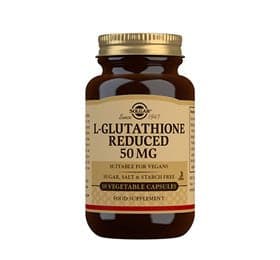 Stort online udvalg i Solgar L-Glutathione 50mg - 30 kap. ❤ Solgar ❤ Hurtig levering: 1 - 2 Hverdage og gratis fragt v/køb over 295 kr. GLS til pakkeshop ❤ Varenummer: HG-28689 og barcode / Ean: 339840134072 på lager - Kæmpe udvalg i Sundhed - Over 434 design mærker på udsalg