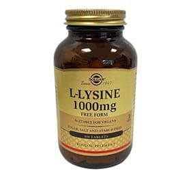 Se Solgar L-Lysine 1000 mg 100 tabl. ❤ Kæmpe udvalg i Blandet ❤ Hurtig levering: 1 - 2 Hverdage samt billig fragt - Varenummer: HG-53300 og barcode / Ean: '033984017016 på lager - tilbud på Sundhed Spar op til 58% - Over 454 design brands på tilbud