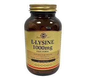 Se Solgar L-Lysine 1000 mg 100 tabl. ❤ Kæmpe udvalg i Blandet ❤ Hurtig levering: 1 - 2 Hverdage samt billig fragt - Varenummer: HG-53300 og barcode / Ean: &