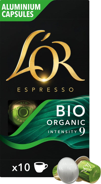 Se L Or Espresso Organic kapsler LOR4060650 ❤ Stort online udvalg i L`Or ❤ Hurtig levering: 1 - 2 Hverdage samt billig fragt ❤ Varenummer: ELG-534573 og barcode / Ean: 8711000481912 på lager - Udsalg på Kaffetilbehør - Over 454 kendte brands på udsalg