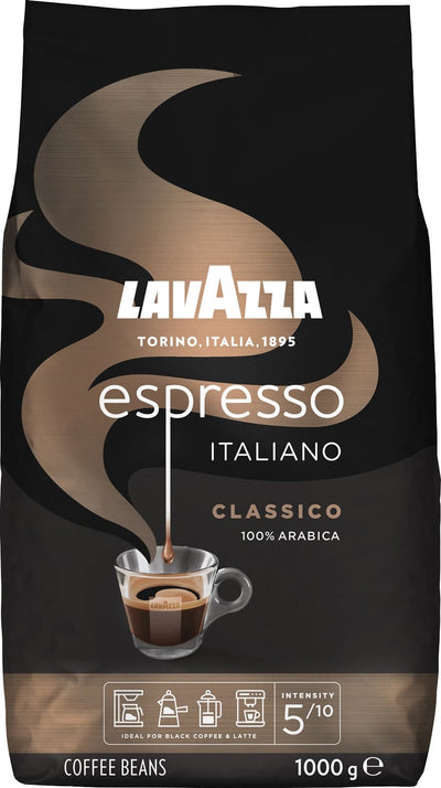 Se Lavazza Espresso Classico kaffebønnrt ❤ Stort online udvalg i Lavazza ❤ Hurtig levering: 1 - 2 Hverdage samt billig fragt ❤ Varenummer: ELG-LAV1874 og barcode / Ean: 8000070018747 på lager - Udsalg på Kaffetilbehør - Over 434 design mærker på udsalg