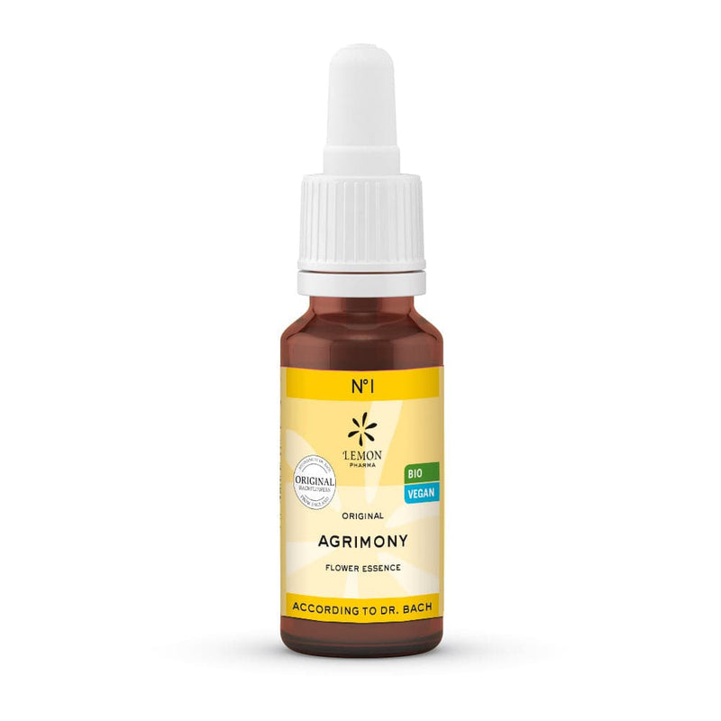 Stort online udvalg i Bachblomster Agermåne (Agrimony) 20ml. ❤ Bachblomster ❤ Hurtig levering: 1 - 2 Hverdage og gratis fragt v/køb over 295 kr. GLS til pakkeshop ❤ Varenummer: HG-900101 og barcode / Ean: 4250424181014 på lager - Kæmpe udvalg i Sundhed - Over 322 kendte brands på udsalg