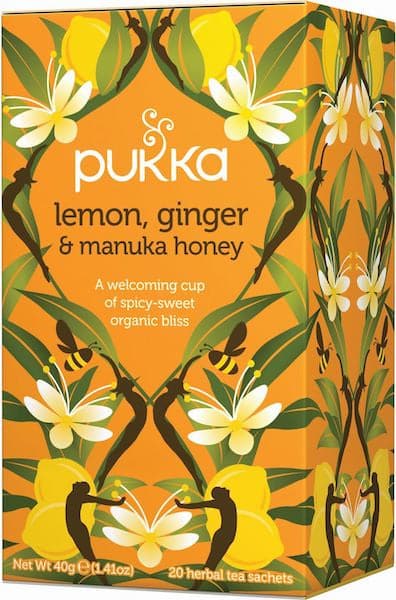 Stort online udvalg i Pukka Lemon, Ginger & Manuka te 20 breve ❤ Pukka ❤ Hurtig levering: 1 - 2 Hverdage og gratis fragt v/køb over 295 kr. GLS til pakkeshop ❤ Varenummer: HG-19959 og barcode / Ean: på lager - Kæmpe udvalg i Mad & drikke - Over 434 design brands på udsalg