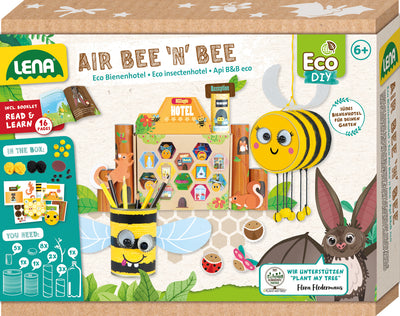 Se Lena Eco DIY Air Bee sæt til børn ❤ Stort online udvalg i Lena ❤ Hurtig levering: 1 - 2 Hverdage samt billig fragt - Varenummer: MMA-18242832 og barcode / Ean: '4006942892303 på lager - Udsalg på Kreative sæt Spar op til 53% - Over 350 kendte brands på udsalg