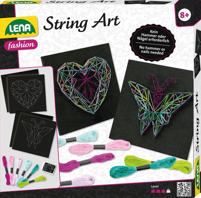 Se Lena String Art Butterfly & Heart ✔ Kæmpe udvalg i Lena ✔ Hurtig levering: 1 - 2 Hverdage samt billig fragt - Varenummer: MMA-18242650 og barcode / Ean: &