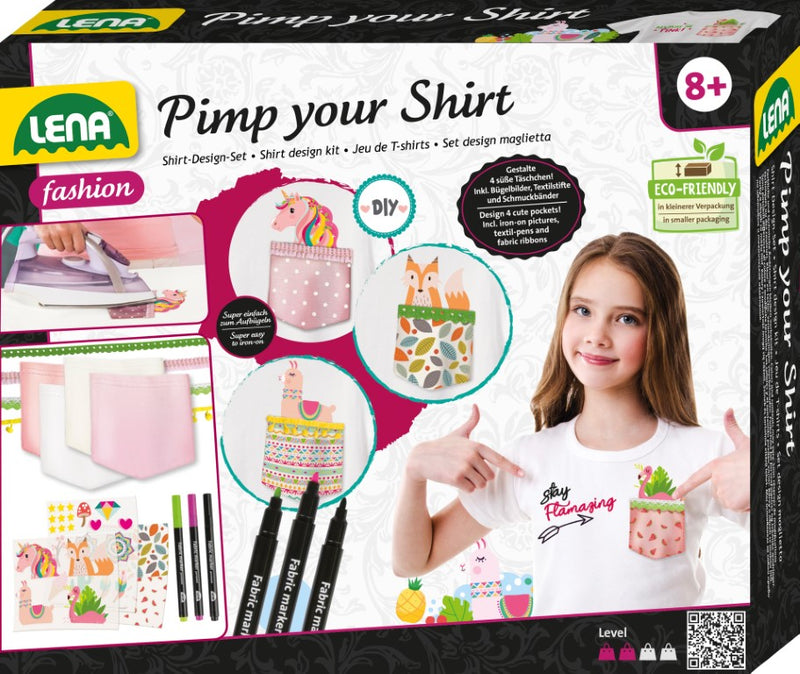 Se Lena Tekstil Pimp your shirt til børn ✔ Kæmpe udvalg i Lena ✔ Hurtig levering: 1 - 2 Hverdage samt billig fragt - Varenummer: MMA-18242599 og barcode / Ean: &