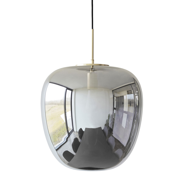 Se Hübsch Interiør Reflect - Loftlampe i røget glas og messing ❤ Stort online udvalg i Hübsch Interiør ❤ Hurtig levering: 1 - 2 Hverdage samt billig fragt ❤ Varenummer: BYH-949432 og barcode / Ean: 5712772063743 på lager - Udsalg på Loftslamper - Over 360 kendte mærker på udsalg