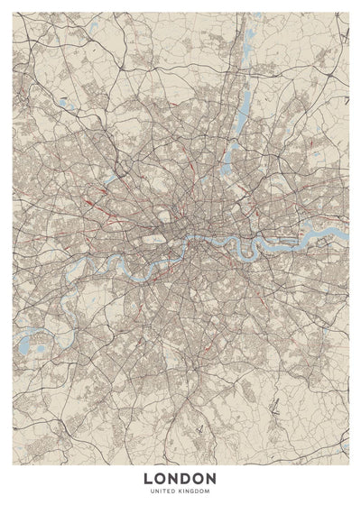 Se London Kort af Illux ✔ Kæmpe udvalg i  Illux ✔ Hurtig levering: 1 - 2 Hverdage samt billig fragt - Varenummer: ILL-15310 og barcode / Ean:  på lager - Udsalg på Illux Art shop - Kort Spar op til 63% - Over 1454 design mærker på udsalg