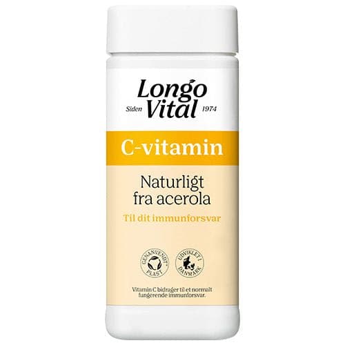 Stort online udvalg i Longo Vital C-vitamin 150 tabletter ❤ Longo Vital ❤ Hurtig levering: 1 - 2 Hverdage og gratis fragt v/køb over 295 kr. GLS til pakkeshop ❤ Varenummer: HG-51601 og barcode / Ean: 5702071502128 på lager - Kæmpe udvalg i Orkla Care A/S - Over 454 kendte mærker på udsalg