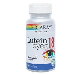 Stort online udvalg i Solaray Lutein EYES 30 kap. ❤ Solaray ❤ Hurtig levering: 1 - 2 Hverdage og gratis fragt v/køb over 295 kr. GLS til pakkeshop ❤ Varenummer: HG-17807 og barcode / Ean: 076280160536 på lager - Kæmpe udvalg i Sundhed - Over 434 design mærker på udsalg