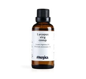 Stort online udvalg i Allergica Lycopus virg. comp. 50ml. ❤ Allergica ❤ Hurtig levering: 1 - 2 Hverdage og gratis fragt v/køb over 295 kr. GLS til pakkeshop ❤ Varenummer: HG-14349 og barcode / Ean: 5703157025944 på lager - Kæmpe udvalg i Sundhed - Over 300 kendte brands på udsalg