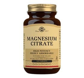 Stort online udvalg i Solgar Magnesium citrat 200mg - 120 tab.. ❤ Solgar ❤ Hurtig levering: 1 - 2 Hverdage og gratis fragt v/køb over 295 kr. GLS til pakkeshop ❤ Varenummer: HG-17422 og barcode / Ean: 033984017115 på lager - Kæmpe udvalg i Sundhed - Over 434 design mærker på udsalg