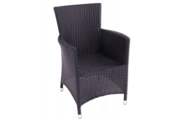 Se Manila sort polyrattan stol ❤ Stort online udvalg i KopK ❤ Hurtig levering: 1 - 2 Hverdage samt billig fragt ❤ Varenummer: HML-DK325 og barcode / Ean: &