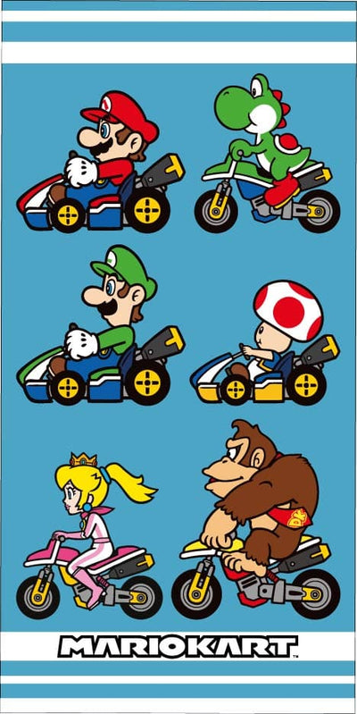 Se Mario Kart Badehåndklæde - 100 procent bomuld ❤ Kæmpe udvalg i KopK ❤ Hurtig levering: 1 - 2 Hverdage samt billig fragt - Varenummer: MMA-2040404 og barcode / Ean: '5905742005502 på lager - Udsalg på Badehåndklæder til Børn Spar op til 55% - Over 454 design mærker på udsalg