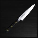 Se Masahiro Tsuba - 12 cm utility kniv ❤ Masahiro ❤ Hurtig levering: 1 - 2 Hverdage samt billig fragt ❤ Varenummer: TK-masahiro-b1-120 og barcode / Ean:  på lager - Kæmpe udvalg i  Køkkenknive - Over 857 kendte brands på udsalg