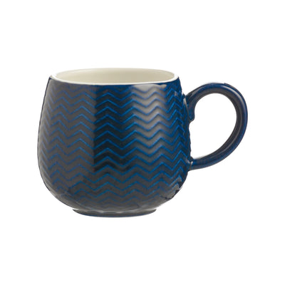 Mason  Cash CHEVRON Krus 35 cl. 1 stk  Navy