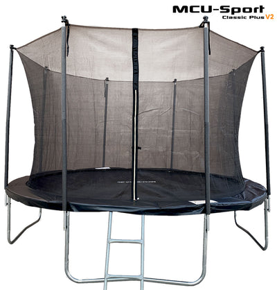 Se MCU-Sport Classic Plus V2  3.7M Trampolin + Sikkerhedsnet + Stige Sort ✔ Kæmpe udvalg i  MCU-Sport ✔ Hurtig levering: 1 - 2 Hverdage samt billig fragt - Varenummer: MMA-13775 og barcode / Ean: '5712548136756 på lager - Udsalg på Have Trampoliner Spar op til 52% - Over 785 kendte brands på udsalg