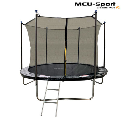 Se MCU-Sport Classic Plus V2  2,44M Trampolin + Sikkerhedsnet + Stige Sort ✔ Kæmpe udvalg i  MCU-Sport ✔ Hurtig levering: 1 - 2 Hverdage samt billig fragt - Varenummer: MMA-13781 og barcode / Ean: '5712548136688 på lager - Udsalg på Have Trampoliner Spar op til 64% - Over 785 kendte brands på udsalg