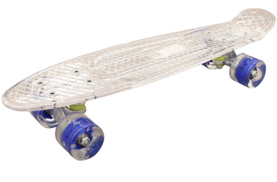 Se MCU-Sport  Hvidt Transparent LED Skateboard m/LED Lys + ABEC7 ✔ Kæmpe udvalg i  MCU-Sport ✔ Hurtig levering: 1 - 2 Hverdage samt billig fragt - Varenummer: MMA-12448 og barcode / Ean: '5712548124487 på lager - Udsalg på Skateboards til børn Spar op til 57% - Over 785 kendte brands på udsalg