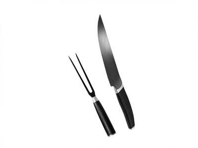 ONYX COOKWARE KITCHEN KNIFE SETS Stegegaffel + forskæringskniv pakkeløsning ❤ Se vores kæmpe udvalg i