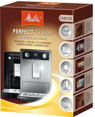 Se Melitta Espresso Perfekt Clean CareSet ❤ Stort online udvalg i Melitta ❤ Hurtig levering: 1 - 2 Hverdage samt billig fragt ❤ Varenummer: ELG-230221 og barcode / Ean: 4006508227532 på lager - Udsalg på Kaffetilbehør - Over 434 design brands på udsalg