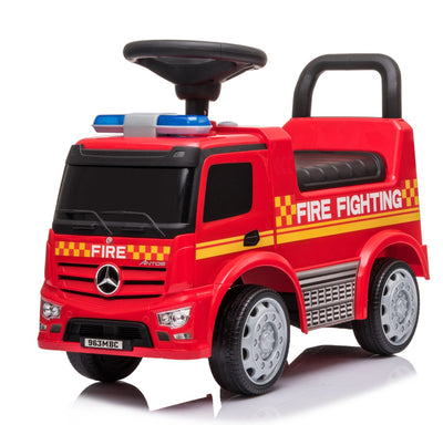 Se Mercedes Antos Brandbil Gåbil med støjfrie hjul/Lædersæde/lyd/lys ✔ Kæmpe udvalg i  MegaLeg ✔ Hurtig levering: 1 - 2 Hverdage samt billig fragt - Varenummer: MMA-28134 og barcode / Ean: '5712548281340 på lager - Udsalg på Gå Biler Spar op til 67% - Over 785 kendte brands på udsalg