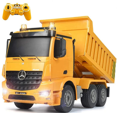 Se Mercedes Benz Arocs Lastbil RC Dumper 1:20 2.4G 8CH ✔ Kæmpe udvalg i  Double E ✔ Hurtig levering: 1 - 2 Hverdage samt billig fragt - Varenummer: MMA-146562 og barcode / Ean: '5712548145741 på lager - Udsalg på Fjernstyret Lastbiler + Entreprenør Spar op til 57% - Over 434 design brands på udsalg