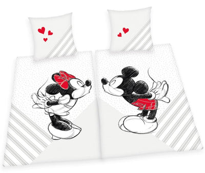 Se Mickey og Minnie Mouse Sengetøj Partnerpakke- 100 procent bomuld ✔ Kæmpe udvalg i  mmaction ✔ Hurtig levering: 1 - 2 Hverdage samt billig fragt - Varenummer: MMA-2010245 og barcode / Ean: '4006891956927 på lager - Udsalg på Disney Sengetøj til Børn Spar op til 52% - Over 434 design mærker på udsalg