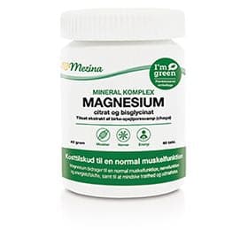 Stort online udvalg i Mezina Mineral Komplex - Magnesium 180 tabletter ❤ Mezina ❤ Hurtig levering: 1 - 2 Hverdage og gratis fragt v/køb over 295 kr. GLS til pakkeshop ❤ Varenummer: HG-50981 og barcode / Ean: 5709731031714 på lager - Kæmpe udvalg i Mineraler - Over 454 design mærker på udsalg