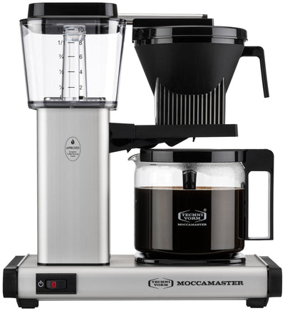 Se Moccamaster Kaffemaskine 53750 (Matt Silver) ❤ Kæmpe udvalg i Moccamaster ❤ Hurtig levering: 1 - 2 Hverdage samt billig fragt - Varenummer: ELG-614059 og barcode / Ean: '8712072537507 på lager - tilbud på Kaffemaskine Spar op til 56% - Over 360 design mærker på tilbud