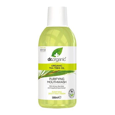 Stort online udvalg i Dr. Organic Mundskyl Tea Tree 500 ml ❤ Dr. Organic ❤ Hurtig levering: 1 - 2 Hverdage og gratis fragt v/køb over 295 kr. GLS til pakkeshop ❤ Varenummer: HG-14478 og barcode / Ean: 5060176671621 på lager - Kæmpe udvalg i Øvrige - Over 400 kendte brands på udsalg