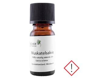 Stort online udvalg i Fischer Pure Nature Muskatelsalvieolie æterisk 10ml. ❤ Fischer ❤ Hurtig levering: 1 - 2 Hverdage og gratis fragt v/køb over 295 kr. GLS til pakkeshop ❤ Varenummer: HG-25596 og barcode / Ean: på lager - Kæmpe udvalg i Personlig pleje - Over 412 kendte brands på udsalg