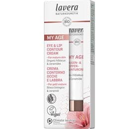 Stort online udvalg i Lavera MY AGE Eye & Lip contour Cream - 15 ml. ❤ Lavera ❤ Hurtig levering: 1 - 2 Hverdage og gratis fragt v/køb over 295 kr. GLS til pakkeshop ❤ Varenummer: HG-51574 og barcode / Ean: 4021457635573 på lager - Kæmpe udvalg i Personlig pleje - Over 454 kendte mærker på udsalg