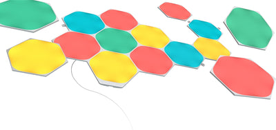 Se Nanoleaf Shapes Hexagons Starter sæt (15-pak) ❤ Stort online udvalg i Nanoleaf ❤ Hurtig levering: 1 - 2 Hverdage samt billig fragt ❤ Varenummer: ELG-197264 og barcode / Ean: 840102701074 på lager - Udsalg på Smart Home startpakke - Over 454 design brands på udsalg