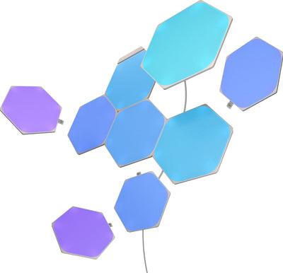 Se Nanoleaf Shapes Hexagons Starter sæt (9-pak) ❤ Stort online udvalg i Nanoleaf ❤ Hurtig levering: 1 - 2 Hverdage samt billig fragt ❤ Varenummer: ELG-197268 og barcode / Ean: 840102700657 på lager - Udsalg på Smart Home startpakke - Over 454 design brands på udsalg