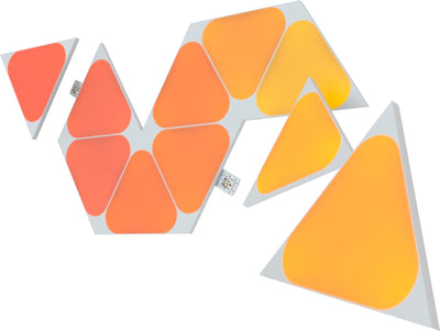 Se Nanoleaf Shapes Mini Triangles udvidelsespakke (10 paneler) ❤ Stort online udvalg i Nanoleaf ❤ Hurtig levering: 1 - 2 Hverdage samt billig fragt ❤ Varenummer: ELG-236572 og barcode / Ean: 840102701630 på lager - Udsalg på Lamper & belysning - Over 434 design brands på udsalg