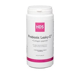 Stort online udvalg i NDS Probiotic Leaky-G 175g. ❤ NDS ❤ Hurtig levering: 1 - 2 Hverdage og gratis fragt v/køb over 295 kr. GLS til pakkeshop ❤ Varenummer: HG-9160 og barcode / Ean: 5707343231119 på lager - Kæmpe udvalg i Sundhed - Over 454 design brands på udsalg