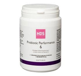 Stort online udvalg i NDS Probiotic Performance 6 100g. ❤ NDS ❤ Hurtig levering: 1 - 2 Hverdage og gratis fragt v/køb over 295 kr. GLS til pakkeshop ❤ Varenummer: HG-9163 og barcode / Ean: 5707343230716 på lager - Kæmpe udvalg i Sundhed - Over 454 design brands på udsalg